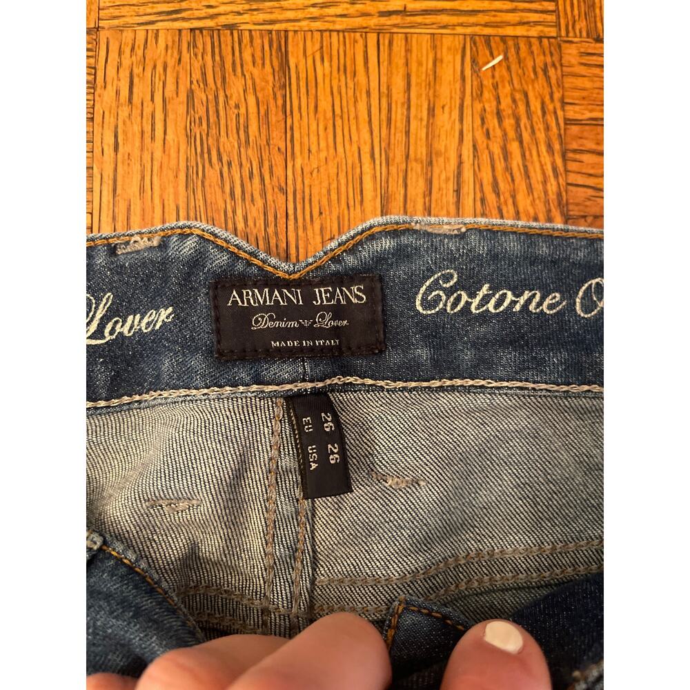 Armani Jeans Denim Lover organic cotton size 26 - Picture 2 of 7